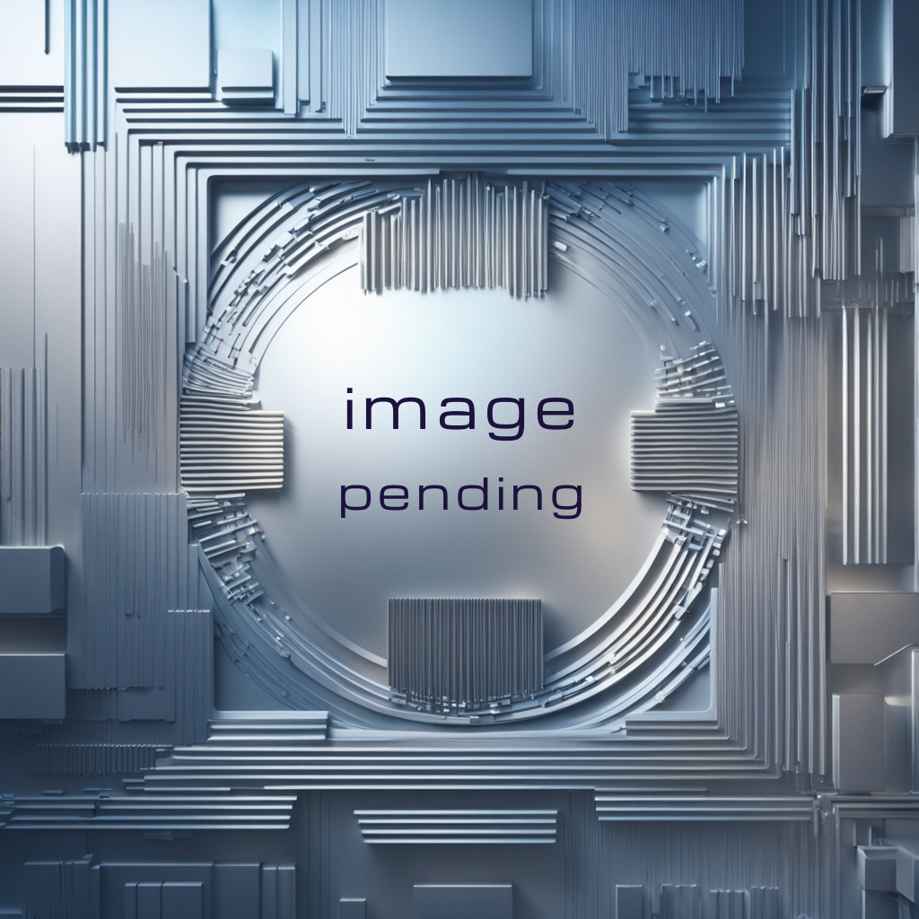 Futuristic image of a vault, with the words Pending Image written on it